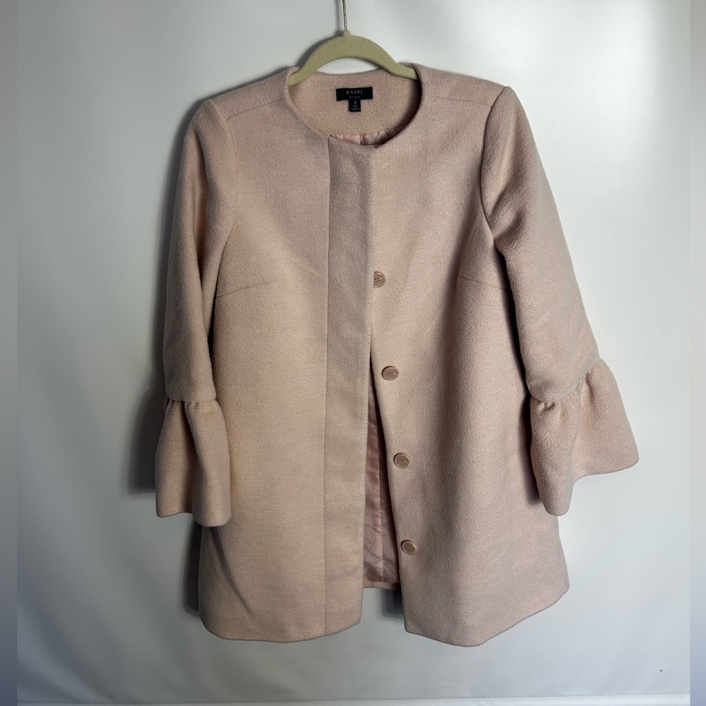 Kaari‎ Blue Women's Blush Pink Peacoat